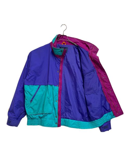 WOOLRICH（ウールリッチ）WOOLRICH (ウールリッチ) ナイロンジャケット パープル×グリーン サイズ:SIZE Lの古着・服飾アイテム