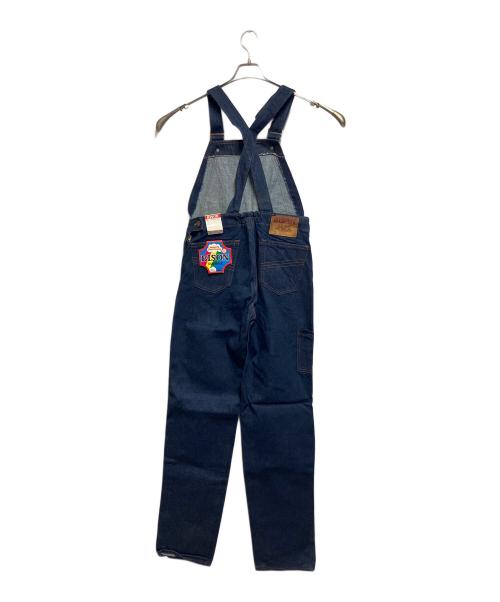 BISON（バイソン）BISON (バイソン) デニムオーバーオール インディゴ サイズ:SIZE Lの古着・服飾アイテム