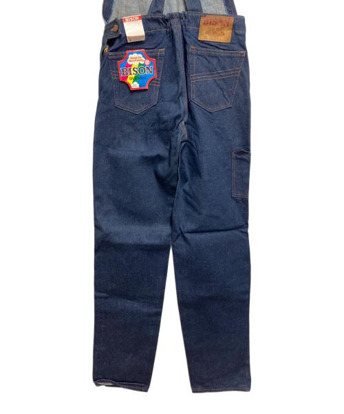 BISON（バイソン）BISON (バイソン) デニムオーバーオール インディゴ サイズ:SIZE Lの古着・服飾アイテム