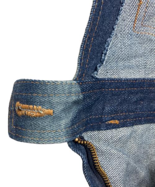 BISON（バイソン）BISON (バイソン) デニムオーバーオール インディゴ サイズ:SIZE Lの古着・服飾アイテム