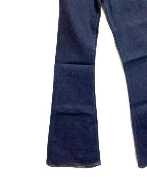 BISON（バイソン）BISON (バイソン) ボタンフライデニムパンツ インディゴ サイズ:SIZE 71cm (W28)の古着・服飾アイテム