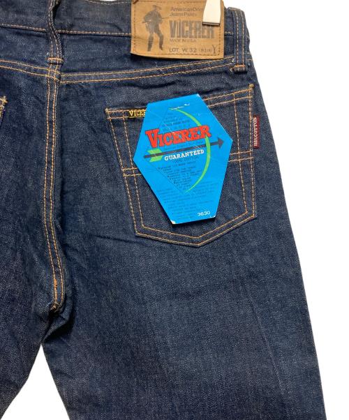 VICERER（バイスラー）VICERER (バイスラー) デニムパンツ インディゴ サイズ:SIZE 81cm (W32) 未使用品の古着・服飾アイテム