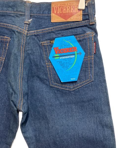 VICERER（バイスラー）VICERER (バイスラー) デニムパンツ インディゴ サイズ:SIZE 81cm (W32) 未使用品の古着・服飾アイテム