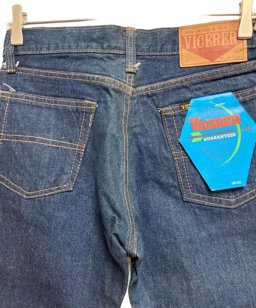 VICERER（バイスラー）VICERER (バイスラー) デニムパンツ インディゴ サイズ:SIZE 81cm (W32) 未使用品の古着・服飾アイテム