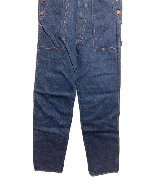 BISON（バイソン）BISON (バイソン) オーバーオール インディゴ サイズ:SIZE M 未使用品の古着・服飾アイテム