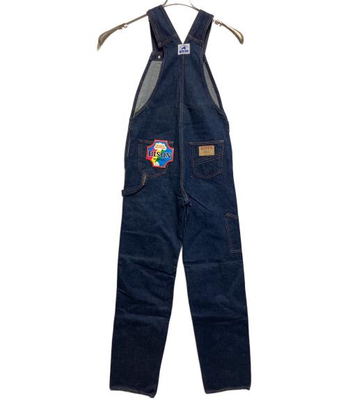 BISON（バイソン）BISON (バイソン) オーバーオール インディゴ サイズ:SIZE M 未使用品の古着・服飾アイテム