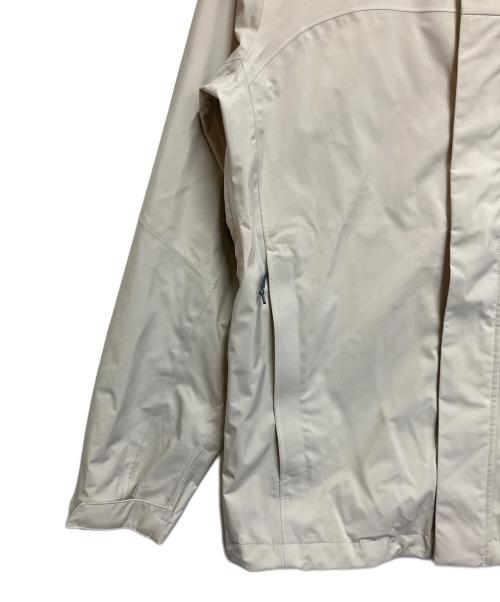 Columbia（コロンビア）Columbia (コロンビア) レインジャケット アイボリー サイズ:Mの古着・服飾アイテム