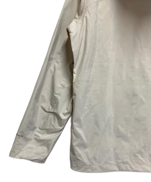 Columbia（コロンビア）Columbia (コロンビア) レインジャケット アイボリー サイズ:Mの古着・服飾アイテム