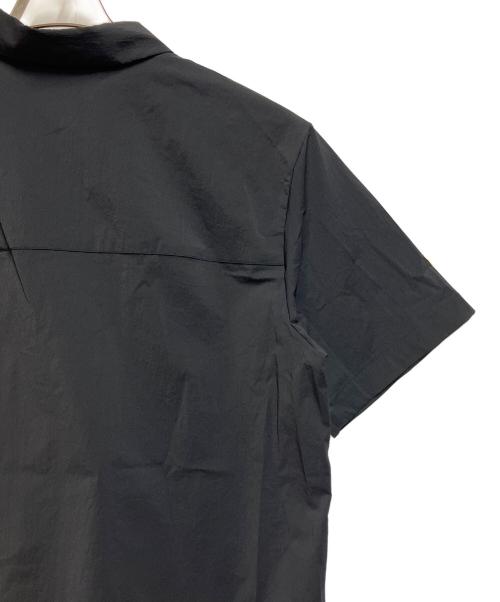 Snow peak（スノーピーク）snow peak (スノーピーク) 半袖シャツ ブラック サイズ:SIZE M 未使用品の古着・服飾アイテム
