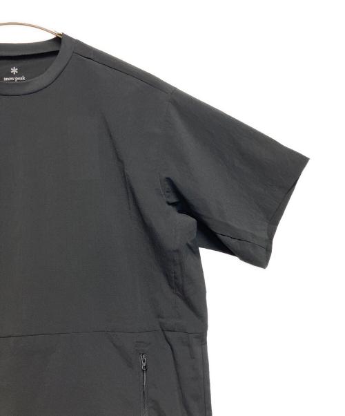 Snow peak（スノーピーク）Snow peak (スノーピーク) 半袖カットソー ブラック サイズ:SIZE L 未使用品の古着・服飾アイテム