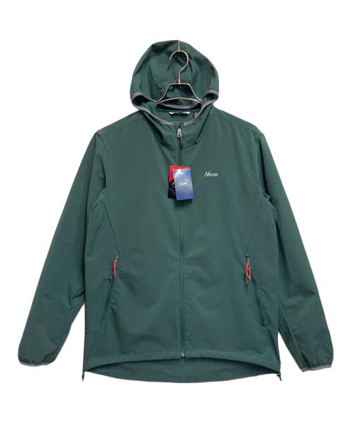NANGA（ナンガ）NANGA (ナンガ) ジップパーカー グリーン サイズ:SIZE L 未使用品の古着・服飾アイテム