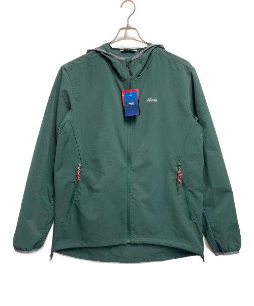 NANGA（ナンガ）NANGA (ナンガ) ジップパーカー グリーン サイズ:SIZE L 未使用品の古着・服飾アイテム