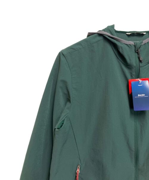 NANGA（ナンガ）NANGA (ナンガ) ジップパーカー グリーン サイズ:SIZE L 未使用品の古着・服飾アイテム