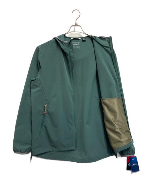 NANGA（ナンガ）NANGA (ナンガ) ジップパーカー グリーン サイズ:SIZE L 未使用品の古着・服飾アイテム