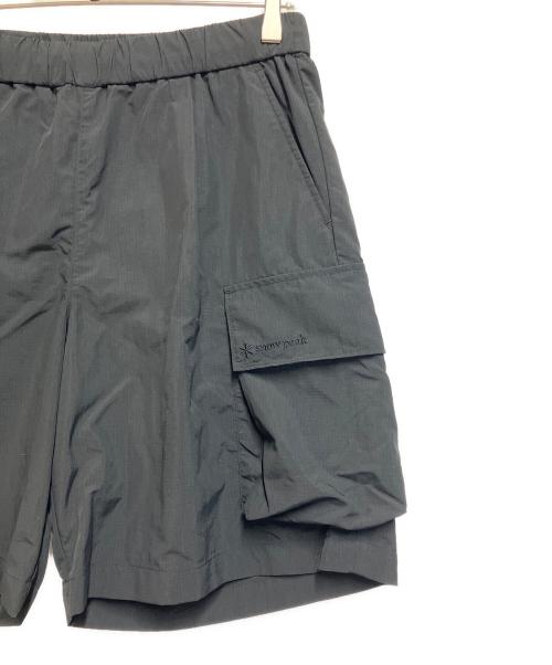 Snow peak（スノーピーク）Snow peak (スノーピーク) SP EX Rip Stop Woven Shorts ブラック サイズ:SIZE M 未使用品の古着・服飾アイテム