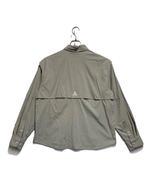 NIKE ACG（ナイキエーシージー）NIKE ACG (ナイキエーシージー) 長袖シャツ グレー サイズ:SIZE M 未使用品の古着・服飾アイテム