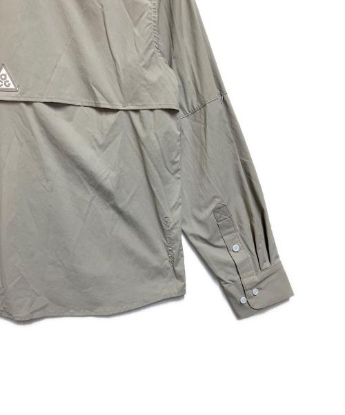 NIKE ACG（ナイキエーシージー）NIKE ACG (ナイキエーシージー) 長袖シャツ グレー サイズ:SIZE M 未使用品の古着・服飾アイテム