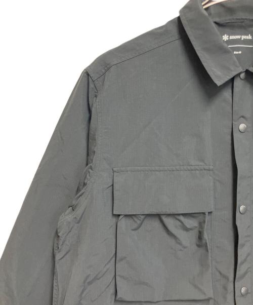 Snow peak（スノーピーク）Snow peak (スノーピーク) SP EX Rip Stop Woven Jackets ブラック サイズ:SIZE M 未使用品の古着・服飾アイテム