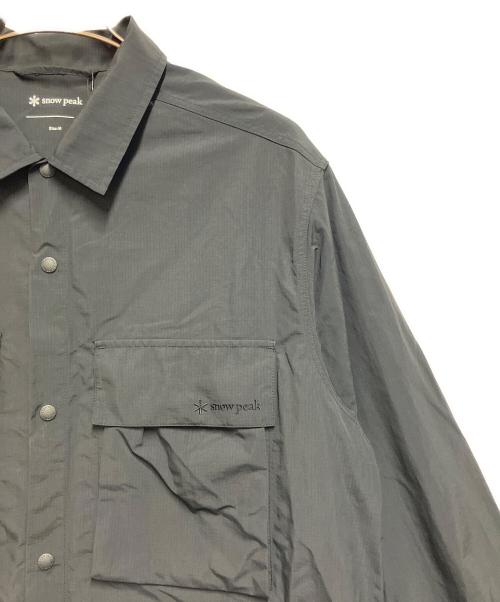 Snow peak（スノーピーク）Snow peak (スノーピーク) SP EX Rip Stop Woven Jackets ブラック サイズ:SIZE M 未使用品の古着・服飾アイテム