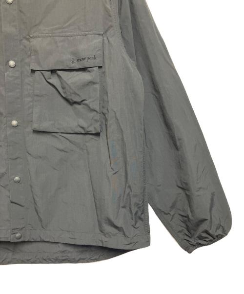 Snow peak（スノーピーク）Snow peak (スノーピーク) SP EX Rip Stop Woven Jackets ブラック サイズ:SIZE M 未使用品の古着・服飾アイテム