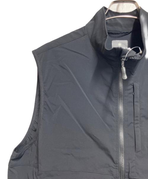 Snow peak（スノーピーク）snow peak (スノーピーク) ナイロンベスト ブラック サイズ:Mの古着・服飾アイテム