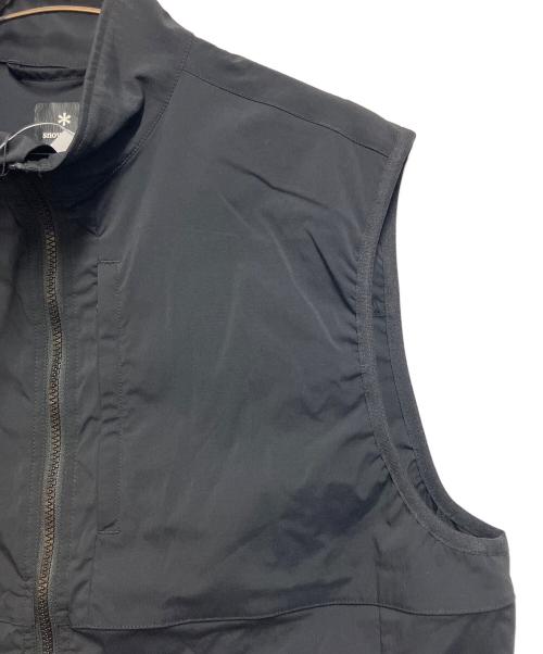 Snow peak（スノーピーク）snow peak (スノーピーク) ナイロンベスト ブラック サイズ:Mの古着・服飾アイテム