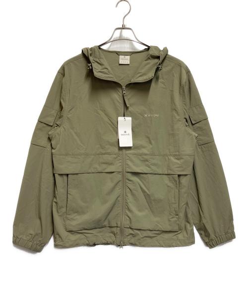 Snow peak（スノーピーク）Snow peak (スノーピーク) Taslan Pocket Windbreaker オリーブ サイズ:SIZE L 未使用品の古着・服飾アイテム