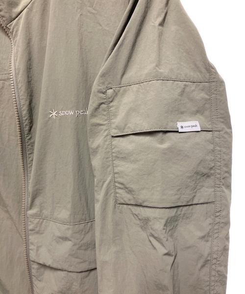 Snow peak（スノーピーク）Snow peak (スノーピーク) Taslan Pocket Windbreaker オリーブ サイズ:SIZE L 未使用品の古着・服飾アイテム