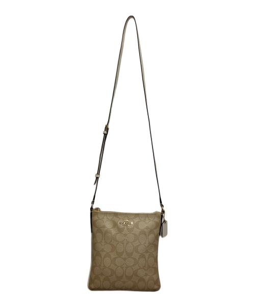 COACH（コーチ）COACH (コーチ) ショルダーバッグ ベージュの古着・服飾アイテム