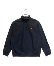 CarHartt（カーハート）の古着「ハーフジップスウェット」｜ブラック