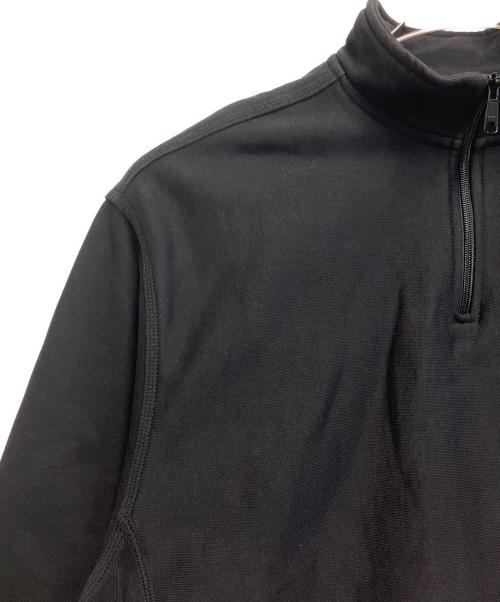 CarHartt（カーハート）CarHartt (カーハート) ハーフジップスウェット ブラック サイズ:SIZE XLの古着・服飾アイテム