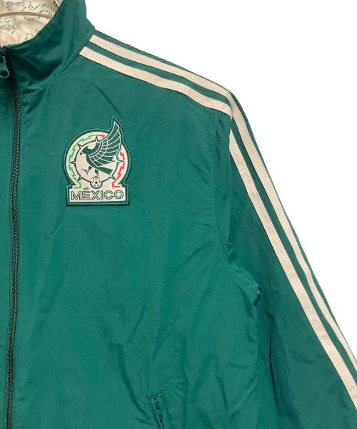 adidas（アディダス）adidas (アディダス) メキシコ代表 2022 アンセムジャケット グリーン サイズ:SIZE XLの古着・服飾アイテム