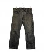 LEVI'Sリーバイス）の古着「ブラックジーンズ」｜グレー