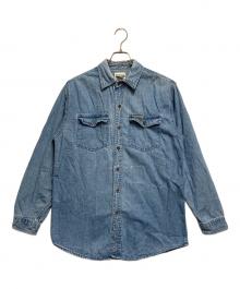 JORDACHE（ジョーダッシュ）の古着「デニムシャツ」｜ブルー