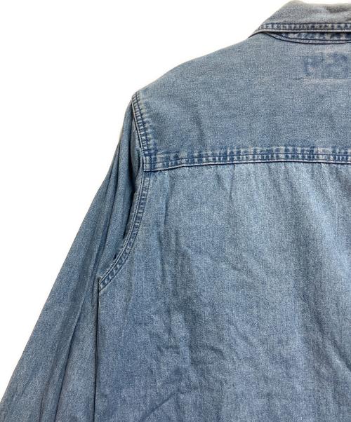 JORDACHE（ジョーダッシュ）JORDACHE (ジョーダッシュ) デニムシャツ ブルー サイズ:SIZE Mの古着・服飾アイテム