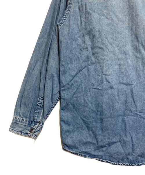 JORDACHE（ジョーダッシュ）JORDACHE (ジョーダッシュ) デニムシャツ ブルー サイズ:SIZE Mの古着・服飾アイテム