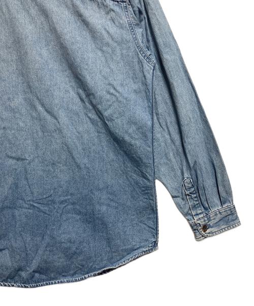 JORDACHE（ジョーダッシュ）JORDACHE (ジョーダッシュ) デニムシャツ ブルー サイズ:SIZE Mの古着・服飾アイテム