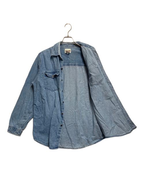 JORDACHE（ジョーダッシュ）JORDACHE (ジョーダッシュ) デニムシャツ ブルー サイズ:SIZE Mの古着・服飾アイテム