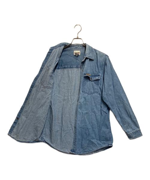 JORDACHE（ジョーダッシュ）JORDACHE (ジョーダッシュ) デニムシャツ ブルー サイズ:SIZE Mの古着・服飾アイテム