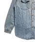 中古・古着 JORDACHE (ジョーダッシュ) デニムシャツ ブルー サイズ:SIZE M：3000円