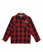 TENDERLOINテンダーロイン）の古着「バッファロージャケット」｜レッド×ブラック