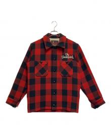 TENDERLOIN（テンダーロイン）の古着「バッファロージャケット」｜レッド×ブラック