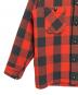 中古・古着 TENDERLOIN (テンダーロイン) バッファロージャケット レッド×ブラック サイズ:SIZE S：32000円