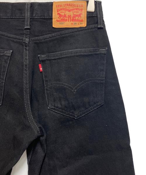LEVI'S（リーバイス）LEVI'S (リーバイス) 550デニムパンツ ブラック サイズ:SIZE 71cm (W28)の古着・服飾アイテム