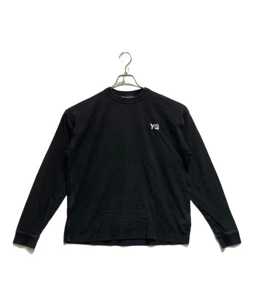 Y-3（ワイスリー）Y-3 (ワイスリー) 長袖カットソー ブラック サイズ:SIZE Mの古着・服飾アイテム