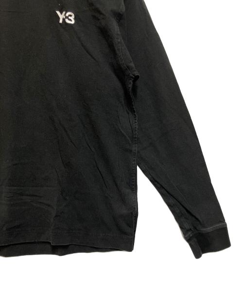 Y-3（ワイスリー）Y-3 (ワイスリー) 長袖カットソー ブラック サイズ:SIZE Mの古着・服飾アイテム