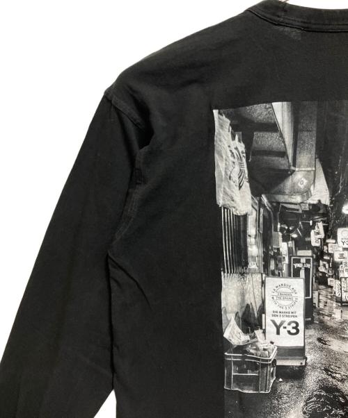Y-3（ワイスリー）Y-3 (ワイスリー) 長袖カットソー ブラック サイズ:SIZE Mの古着・服飾アイテム