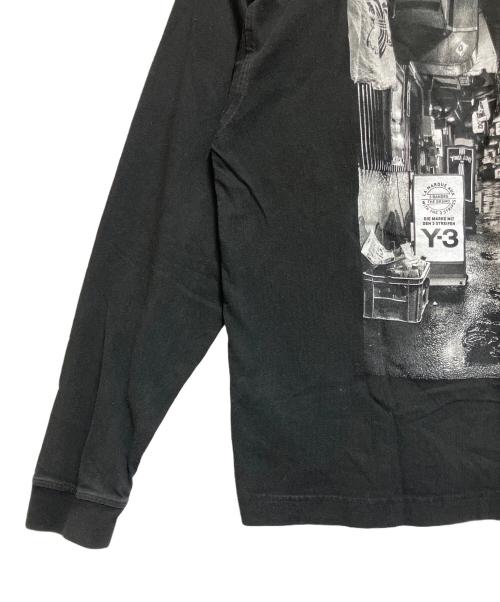 Y-3（ワイスリー）Y-3 (ワイスリー) 長袖カットソー ブラック サイズ:SIZE Mの古着・服飾アイテム