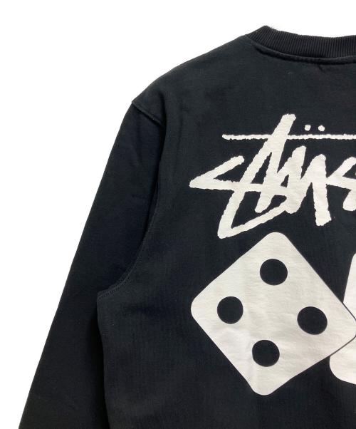 stussy（ステューシー）stussy (ステューシー) スウェット ブラック サイズ:SIZE Mの古着・服飾アイテム