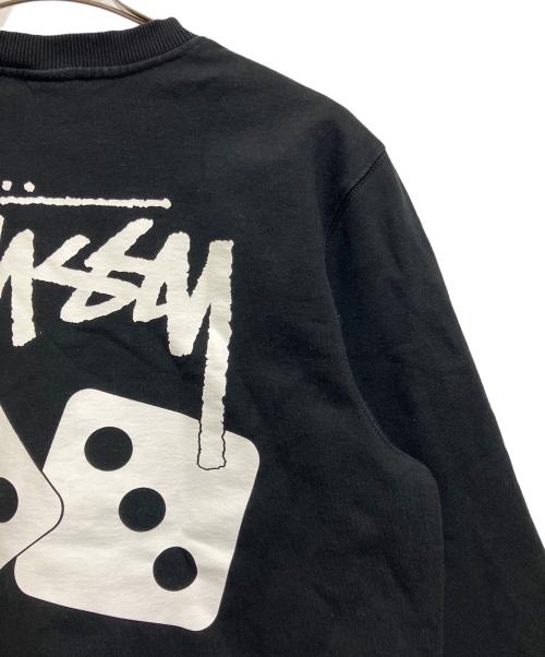 stussy（ステューシー）stussy (ステューシー) スウェット ブラック サイズ:SIZE Mの古着・服飾アイテム
